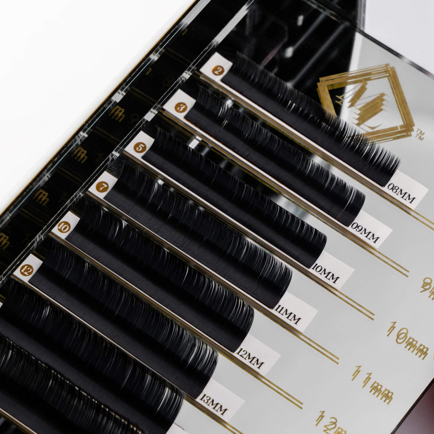 Check me out  Mirrored lash organizer 5 Trays