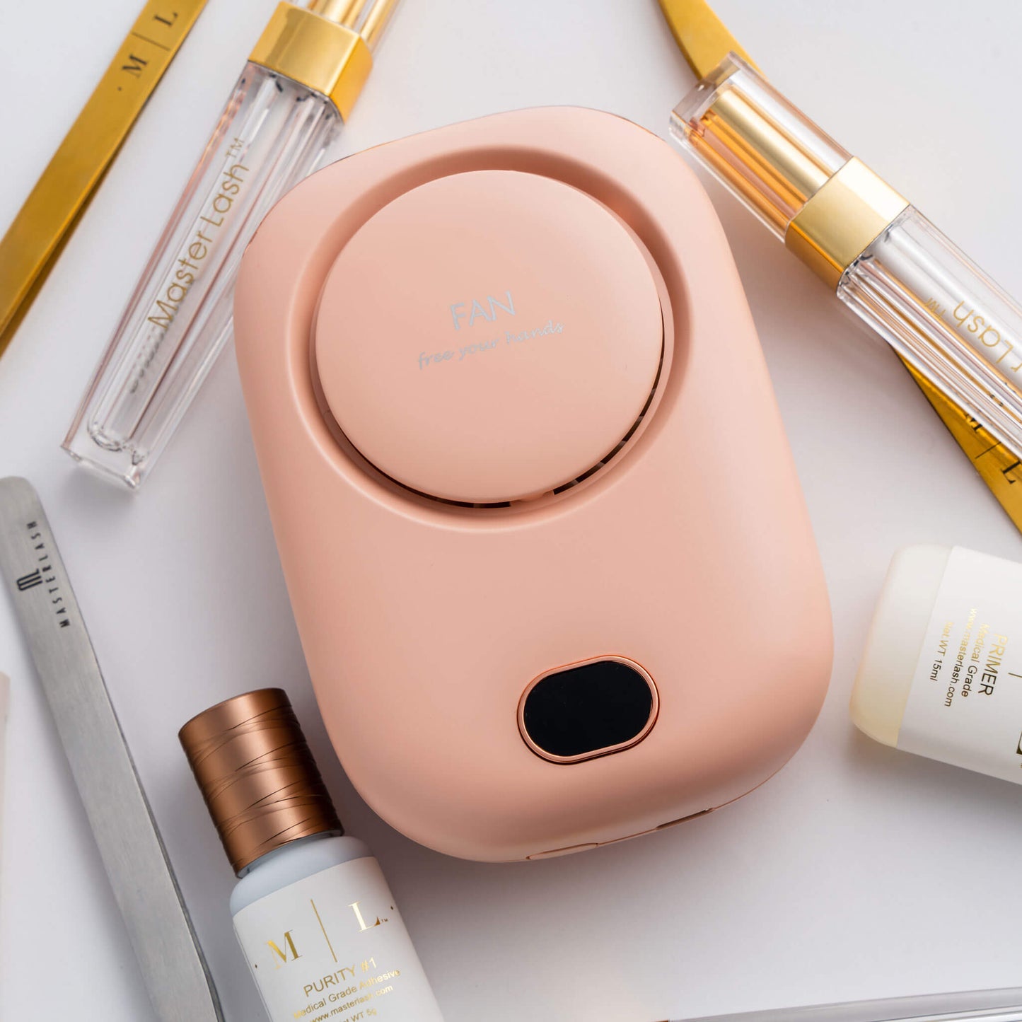 Mini USB Temperature Reading Fan