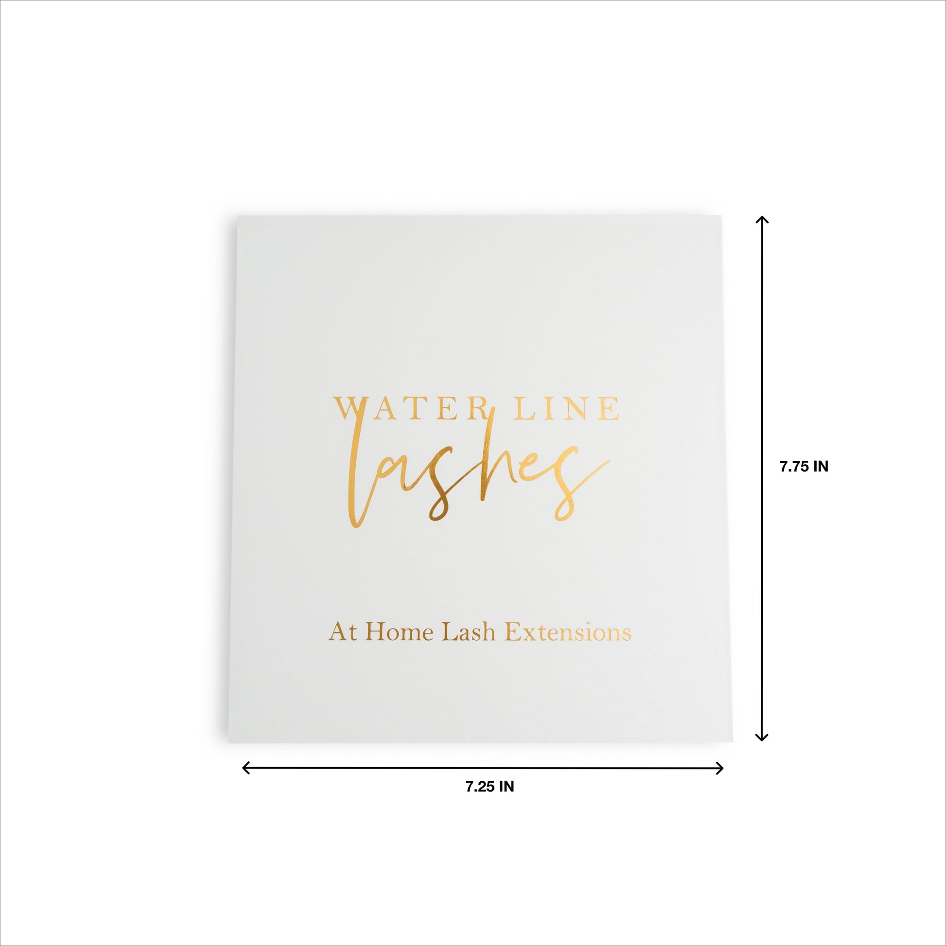 water line lash extension dimensions